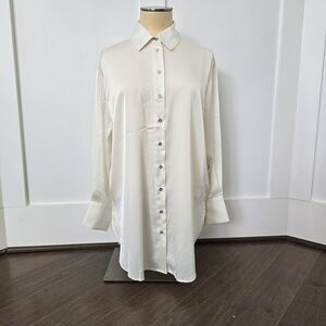 Joie Cream Button Down Women's Shirt